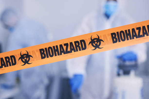 Professional Crime Scene Cleanup technician working in Richmond, MI